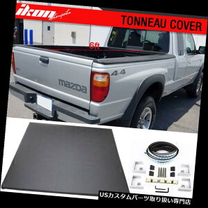 gm[Jo[ gmJo[ tBbg82-11tH[hW[94-01}c_sbNAbv6tB[g72C`xbhO܂gmJo[ Fits 82-11 Ford Ranger 94-01 Mazda Pickup 6ft 72in Bed Tri-Fold Tonneau Cover