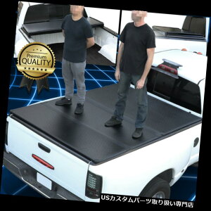 gm[Jo[ gmJo[ 94-03V{[S10 / GMC\m}6 'xbhn[h\bhO܂NvIgmJo[p For 94-03 Chevy S10/GMC Sonoma 6' Bed Hard Solid Tri-Fold Clamp-On Tonneau Cover