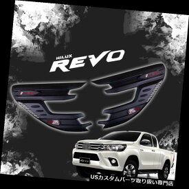 ヘッドライトカバー ブラックTRDサイドヘッドランプライトカバーフィットトヨタハイラックスM70 M80 SR5 2015-17 Black TRD Side Head Lamp Light Cover Fit Toyota Hilux M70 M80 SR5 2015-17