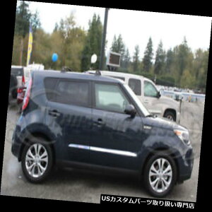 USbJ[plJo[ tBbgF2014-19 Kia SoulXeXX`[tbg{fBTCh[fBOgANZg4Pc fits:2014-19 Kia Soul Stainless steel Flat Body Side Molding Trim Accent 4Pc