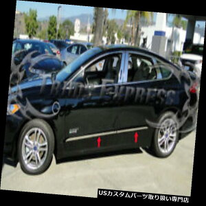 USbJ[plJo[ 2013-2019tH[ht[W4PcN[XeXX`[{fBTCh[fBOg1 1/8 " 2013-2019 Ford Fusion 4Pc Chrome Stainless Steel Body Side Molding Trim 1 1/8"