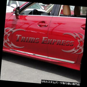 USbJ[plJo[ 2013-2019 Lexus GS350 GS450 4PcgTCh[fBOg3/4 "XeXX`[ 2013-2019 Lexus GS350 GS450 4Pc Lower Body Side Molding Trim 3/4"Stainless Steel