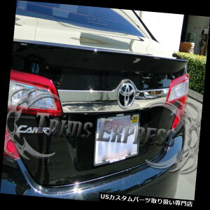 USbJ[plJo[ 2012-2014g^JXeXX`[AQ[gANZg`gSgN 2012-2014 Toyota Camry Stainless Steel Rear Gate Accent Molding Trim Logo Trunk