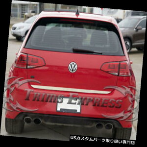 USbJ[plJo[ 12-19tHNX[QSť㕔gN̂ႢANZg̃hAJo[XeX| 12-19 Volkswagen Golf Rear Trunk Lower Trim Accent Door Cover Stainless Steel