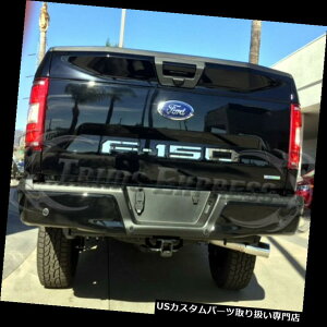 USbJ[plJo[ 2018-2019tH[hF-150e[Q[gg^[ANZgAhACT[g5PcXeX 2018-2019 Ford F-150 Tailgate Trim Letter Accent Rear Door Insert 5Pc Stainless