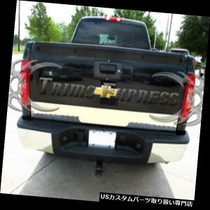 USbJ[plJo[ 2007-2013 Silverado / Sier rae[Q[ggANZg`XeXX`[Jo[4 " 2007-2013 Silverado/Sierra Tailgate Trim Accent Molding Stainless Steel Cover 4"