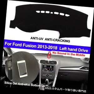US_bV{[h Jo[ tH[ht[W2013-2016 2017 2018Np~ߎԂ̃_bV{[hJo[_bV}bgpbh Car Dashboard Cover Dash Mat Pad Non-Slip For Ford Fusion 2013-2016 2017 2018
