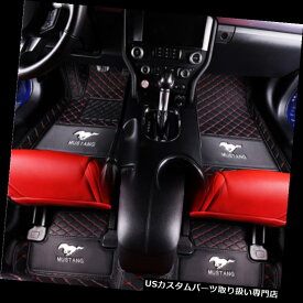 フロアマット フォードマスタング2008-2019Carフロアマットフロントリアライナー用防水自動Matr For Ford Mustang 2008-2019Car Floor Mats Front Rear Liner Waterproof Auto Matr