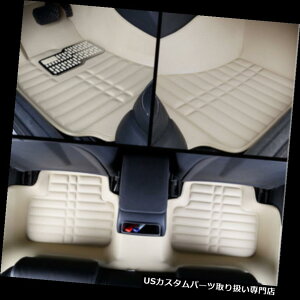 tA}bg 5{Ԃ̎tA}bgjo[TFloorLinertgAJ[ybgI[EFU[}bg 5pcs Car Auto Floor Mats Universal FloorLiner FrontRear Carpet All Weather Mat