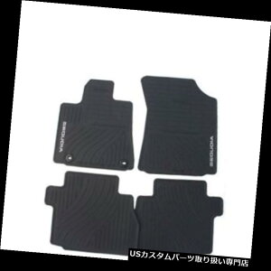 tA}bg SV^tA}bgptgAv g^ZRCA12-16{̒ԗ For ALL Weather Floor Mats Front  Middle Row Genuine for Toyota Sequoia 12-16