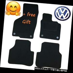 �t���A�}�b�g VW Passat B6 2005 - 2010�p�̃J�X�^�}�C�Y���ꂽ�����Ԃ̃t���A�}�b�g�J�[�y�b�g�N���b�v Tailored Black Car Floor Mats Carpets Clip for VW Passat B6 2005 - 2010 �y���s�A���i�z