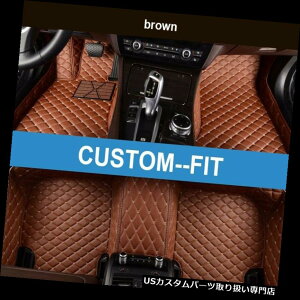 tA}bg |VFJCG2015-2018~߂̊vԂ̃}bĝ߂9F̎Ԃ̃tA}bg 9 Colors Car Floor Mats for Porsche Cayenne 2015-2018 Non-slip Leather Car Mats