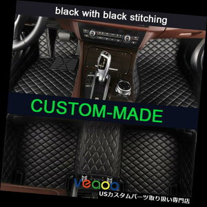 tA}bg _bW`W[2018-2019N[yhJ[J[ybg}bĝ߂̎Ԃ̃tA}bg Car Floor Mats for Dodge Challenger 2018-2019 Coupe Waterproof Car Carpets Mats