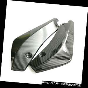 US�J�i�[�h 2PCS���j�o�[�T���J�[�{���t�@�C�o�[���A�o���p�[���b�v�f�B�t���[�U�[�X�v���b�^�[�J�i�[�h�v���e�N�^�[ 2PCS Universal Carbon Fiber Rear Bumper Lip Diffuser Splitter Canard Protector �y���s�A��