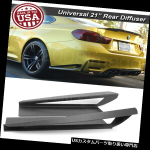 USJi[h 21 "G3Aop[bvGvXvb^[fBt[U[Ji[hw /}c_Xopxg 21" G3 Rear Bumper Lip Apron Splitter Diffuser Canard w/ Vent For Mazda Subaru