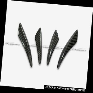 USJi[h jo[TJ[{t@Co[xgX^Ctgop[Ji[hXvb^[GNXeAg Universal Carbon Fiber Bent Style Front Bumper Canard Splitter Exterior Trim