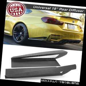 USJi[h 18 "G3Aop[bvGvXvb^[fBt[U[Ji[hW /z_ALp 18" G3 Rear Bumper Lip Apron Splitter Diffuser Canard w/ Vent For Honda Acura
