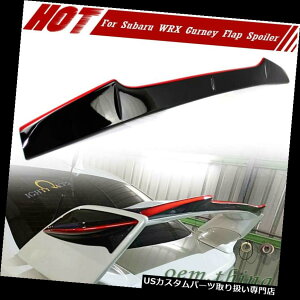 USJi[h ubN+bhXoWRX STIZ_gbvK[j[tbvgNX|C[2019 Black + Red FOR Subaru WRX STI Sedan Top Gurney Flap Trunk Spoiler 2019