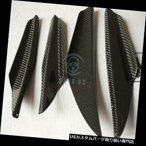 USJi[h XoCvbTWRX 8th GDA 04-07 4{Oԗptgop[Ji[hAh[ For Subaru Impreza WRX 8th GDA 04-07 4pcs Outside Car Front Bumper Canard Adorn