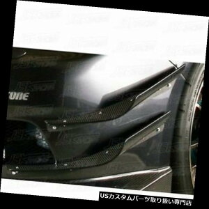 USJi[h XoCvbTGRB GRF STI@XX^CJ[{t@Co[tgop[Ji[h4{ Subaru Impreza GRB GRF STI Varis Style Carbon Fiber Front bumper Canard 4 pcs