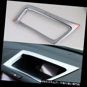 _bV{[h}bg z_CR-V Crv 2012-16̂߂̃Ñ_bVir̃plJo[̃gt[̒ Chrome Matte Dash Navi Panel Cover Trim Frame Molding For Honda CR-V Crv 2012-16