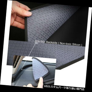 _bV{[h}bg 2005?08/2015̂߂̊~߂̍_bṼ}bgJo[g^nCbNX Anti-Slip Black Dash mat Cover for 2005 ~ 08/2015 Toyota Hilux