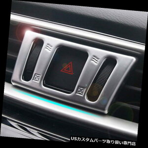 �_�b�V���{�[�h�}�b�g ���Y�����[�m2015-2018�p�N���[���Z���^�[�t���b�V���[���C�g�G�A�x���g�_�b�V���J�o�[�g���� Chrome Center Flasher Light Air Vent Dash Cover Trim For Nissan Murano 2015-2018 �y���s�A��