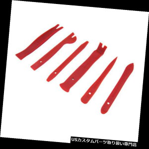 �_�b�V���{�[�h�}�b�g 6�{���b�h�i�C���������x�Ԃ̃h�A�p�l���_�b�V���g�������O��Pry�I�[�v���c�[���L�b�g 6pcs Red Nylon High-Strength Car Door Panel Dash Trim Removal Pry Open Tool Kits