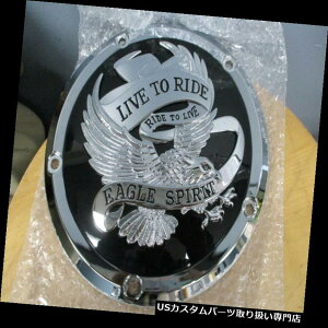 �g���C�N �J�o�[ �n�[���[�c�C���J���c�[�����O��amp; A TRIKE 2015��amp; A �C�[�O���t���_�[�e�B�[�J�o�[�u���b�N HARLEY TWIN-CAM TOURING  TRIKE 2015  LATER DERBY COVER BLACK WITH EAGLE