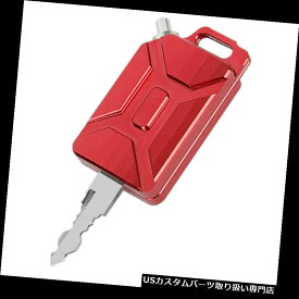 トライク カバー ヤマハの赤のための人格3D CNCのオイルタンクの形のオートバイのキーカバーのキーホルダー Personality 3D CNC Oil Tank Shape Motorcycle Key Cover Keychain For Yamaha Red