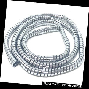 �g���C�N �J�o�[ Motorrad Trike Kabel Abdeckung�J�X�^��Chrom Dicke�X�p�C�������C���[���b�v10mm x 1.5m Motorrad Trike Kabel Abdeckung Custom Chrom Dicke Spiral Wire Wrap 10mm X 1.5m �y���s�A���i�z