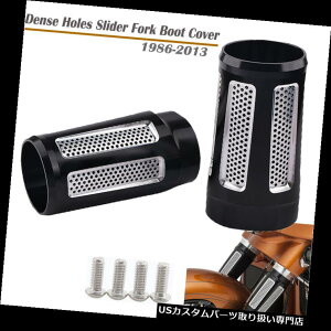 gCN Jo[ n[[c[OgCNFLHT FLHR 86-13pubNz[XC_[tH[Nu[cJo[ Black Dense Hole Slider Fork Boot Cover For Harley Touring Trike FLHT FLHR 86-13