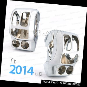 gCN Jo[ Harley 2014 Street Glide FLHXpKiWAVNA~XCb`nEWOJo[Lbg KiWAV chrome aluminum switch housing cover kit for Harley 2014 Street Glide FLHX