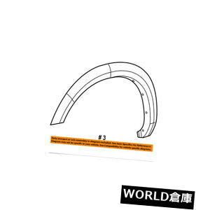 tF_[ 2011-2017 DODGE RAMgbNAtghCo[TChtF_[zC[tAOEM MOPAR 2011-2017 DODGE RAM TRUCKS FRONT LEFT DRIVERS SIDE FENDER WHEEL FLARE OEM MOPAR