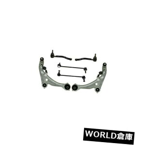 A[o[ YAeB}tgARg[A[AXEFCo[Ghp4̐VPCTXyVLbg 4 New Pc Suspension Kit for Nissan Altima Front Lower Control ArmA Sway Bar End