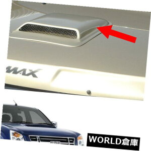 USt[hxgg UD-}bNXsbNAbv2007N - 2011Nph{lbgt[hXN[vxgJo[g Bonnet Hood Scoop Vent Cover Trim Painted For Isuzu D-Max Pickup 2007 - 2011