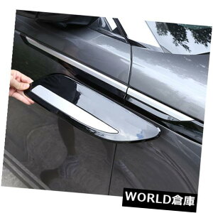 USt[hxgg 2PCS ABSOt[hxgXbgGA[EBOJo[gpW[o[x[2017 2PCS ABS Exterior Hood Vent Slat Air Wing Cover Trim For Range Rover Velar 2017