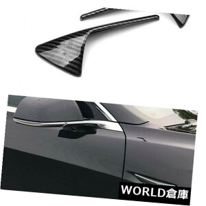 USt[hxgg eXf3 X S 2018 19̂߂̎Ԃ̒ʋCẼt[htF_[̃g̑̍19 Auto Car Air Vent Hood fender trim decoration fit for Tesla Model 3 X S 2018 19
