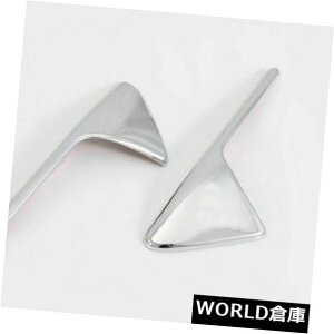 USt[hxgg eXf3 x S 17-19̂߂̃t[h̒ʋCẼtF_[Jo[̃g̋␻̑ Hood Air Vents Fender Cover Trim Silver Decorations For Tesla Model 3 X S 17-19