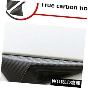 USt[hxgg TeslafS / X 2014-2019̂߂̃J[{@ێԂ̊C̃t[h̎̃tF_[̃g Carbon fiber Car Air Vent Hood Intake Fender Trim For Tesla Model S/X 2014-2019