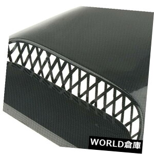 USt[hxgg ϋv̂Ԃ̃t[h̋CJo[gC_NgʋCEt[ Durable Car Hood Air Intake Cover Trim Air Duct Vent Decor Frame Black