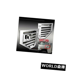 US�t�[�h�x���g�g���� 06-09�n�}�[H2�T�C�h�x���g�J�o�[�N���[���t�[�h�C���e�[�N�x�[�����[���f�B���O�g����07 08 06-09 HUMMER H2 SIDE VENT COVERS CHROME HOOD INTAKE BEZEL MOULDING TRIM 07 08 �y���s�A���i�z