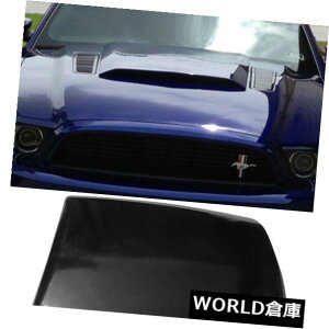 US�t�[�h�x���g�g���� 13-14�t�H�[�h�}�X�^���O2Dr V6 GT�{�X�G�A�t�[�h�x���g�X�N�[�v���h���u���b�NPU�p For 13-14 Ford Mustang 2Dr V6 GT Boss Air Hood Vent Scoop Unpainted Black PU �y���s�A���i�z
