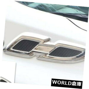 USt[hxgg g^RAV4 2016-2019̂߂ABSNԂ̊C̃t[h̎̃tF_[Jo[g ABS Chrome Car Air Vent Hood Intake Fender Cover Trim For Toyota RAV4 2016-2019