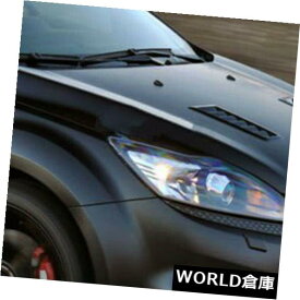 USフードベントトリム 1ペアユニバーサルトリムセットルーバーカーアクセサリーABS冷却パネルカーフードベント 1Pair Universal Trim Set Louver Car Accessories ABS Cooling Panel Car Hood Vents