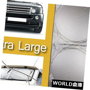 USToCU[ 1s[X܂肽ݓTVF[hgbNsuvtgKXoCU[ubNJo[gf 1pc foldable extra large sun shade truck car suv windshield visor block cover gf