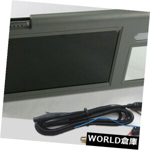 USToCU[ 7 "AV1 AV2v[[̃Ĵ߂̊DFԂ̓j̃oCU[̃~[XN[LCD̃j^[̌ 7" Gray Car Sun Visor Mirror Screen LCD Monitor Right For AV1 AV2 Player Camera