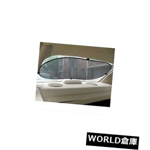 USToCU[ Ԃ̌㕔㕔̓Ă~߂̓j̉ÃoCU[Jo[̖Ԃ̏50x100 CM Black Car Rear Back Window Sunscreen Sun Shade Visor Cover Mesh Shield 50x100 CM