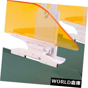 US�T���o�C�U�[ 2 x�Ԃ̓��j���̃o�C�U�[�̃G�N�X�e���_�[�̖hῃu���b�J�[�AHD����̉^�]�̃o�C�U�[�̂܂Ԃ��� 2 X Car Sun Visor Extender Anti Glare Blocker HD Day Night Driving Visor Glare