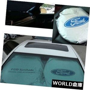 USToCU[ tH[ĥ߂̑OԂ̑̐܂ݎ̓j̉ȀJo[oCU[̎OubN Front Car Window Foldable Sun Shade Shield Cover Visor UV Block For Ford